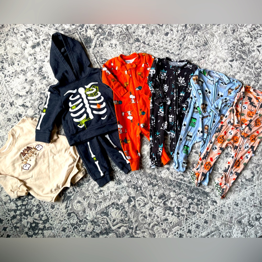 Baby Bamboo Halloween Bundle - 6 Pieces